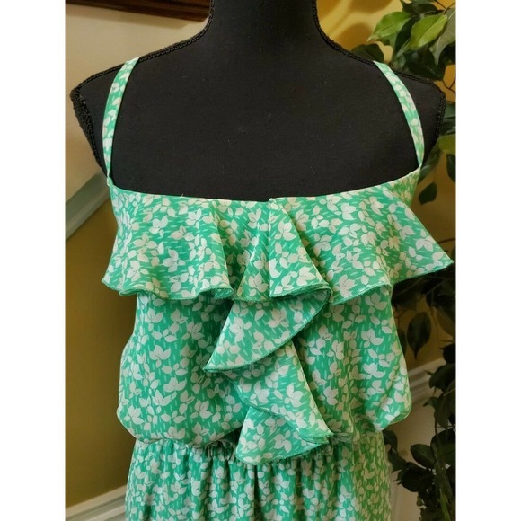 Lane Bryant Lined Ruffle Trim Elastic Waist Dress - Picture 5 of 10